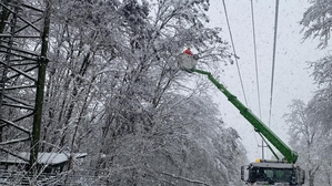 Wo möglich, wird bereits an der Reparatur der Leitungen gearbeitet