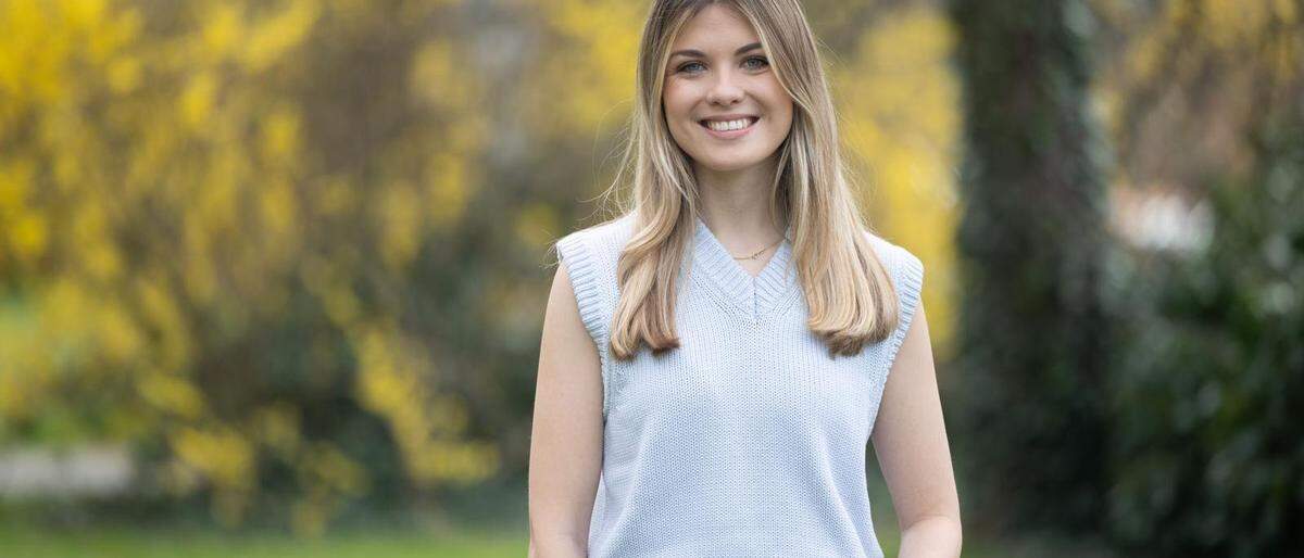 Anna Binder ist 22 Jahre alt und tritt im Herbst erstmals zur Landtagswahl an