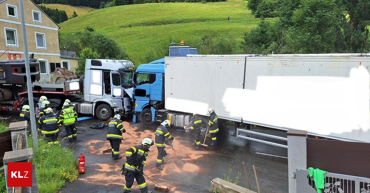 41-J-hriger-verletzt-Zwei-Lkw-kollidierten-in-Vordernberg-frontal