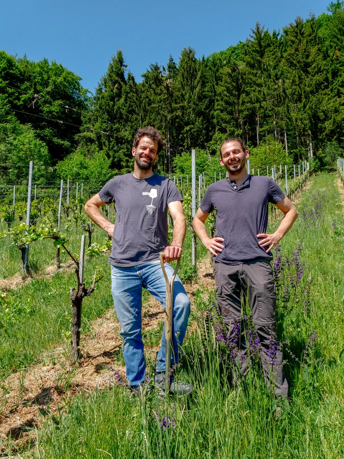 Brüder Klaus und Bernhard Fischer