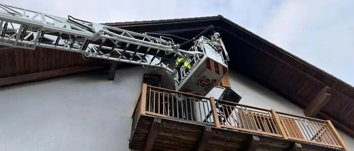 Die Feuerwehr konnte den Brand dann endgültig löschen