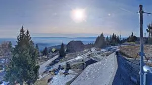 Strahlende Sonne über dem Schöckl, im Tal wurden Dienstagnachmittag 13,7 ° C gemessen