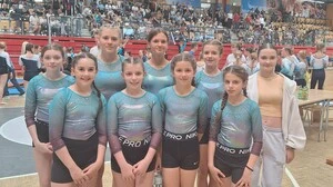 Bei ihrem ersten Antreten bei den Landesmeisterschaften auf Vereinsebene konnten die jungen Turnerinnen des Hartberger Gymnasiums bereits aufzeigen