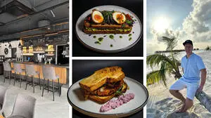 Die volle Toast-Vielfalt gibt es ab Samstag, 24. Jänner bei „Schicki‘s Toasteria“ in Kaindorf; rechts: „Toast Hawaii“ – Urlaubsschnappschuss