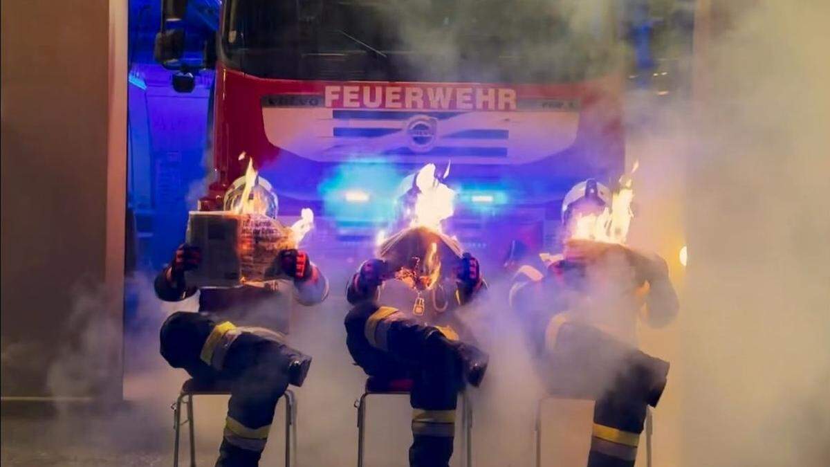 „Heißes“ Video der Feuerwehr Kaindorf zum Auftakt der Aktion