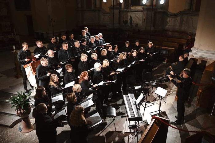 Bereits zum zweiten Mal folgte der Chor des Kirchenmusikvereins Hartberg der Einladung des Staatschores Vilnius 