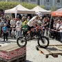 Vorführung der „Ananas Boys“ auf ihren Trial-Rädern begeisterte das Publikum