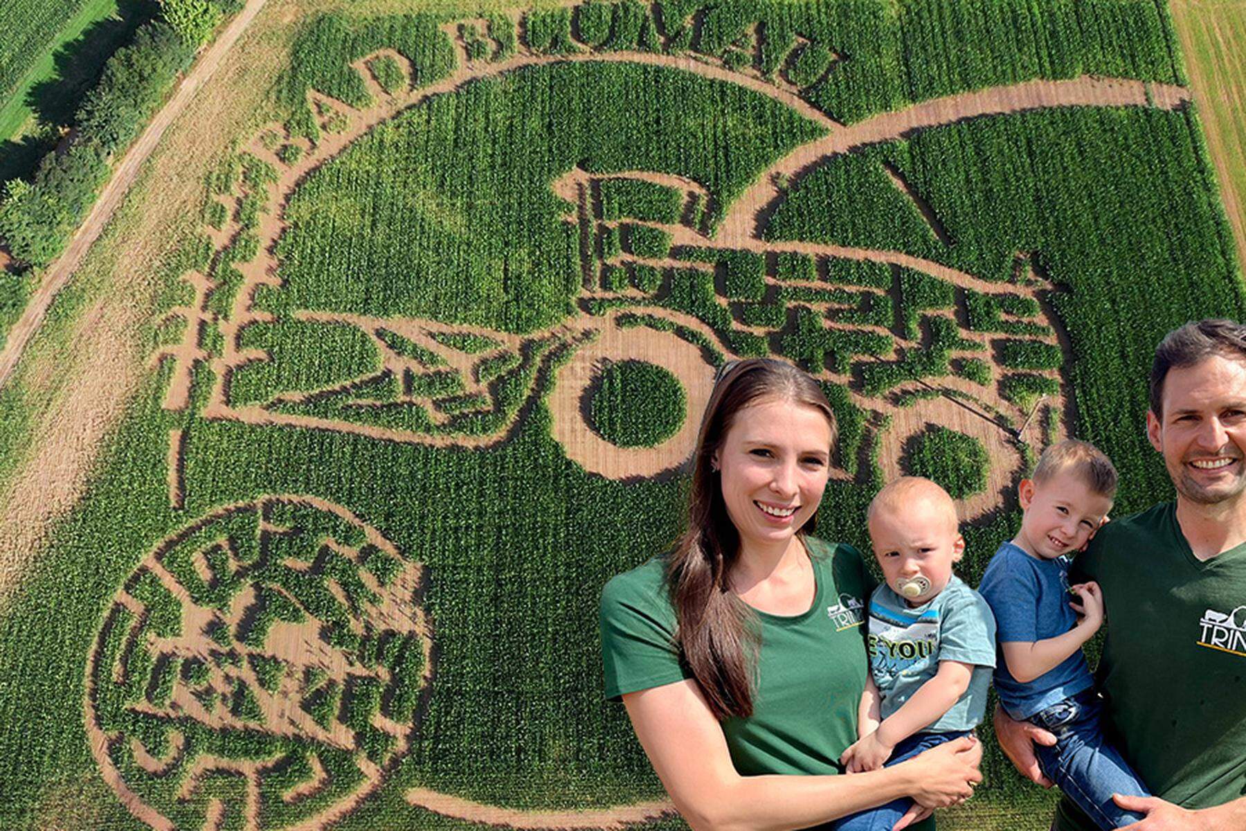 Bad Blumau: Warum aus diesem Heiratsantrag ein Maislabyrinth wurde