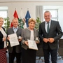 Christine und Reinhold Glehr vom Museum Hartberg wurden ausgezeichnet
