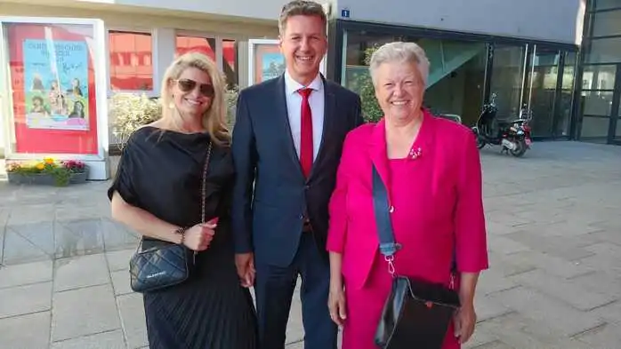 Von links: Sandra Fellner, Daniel Fellner, Maria Thalhammer
