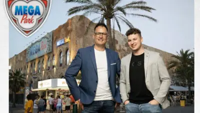 In den sozialen Medien wird am 1. April oft mithilfe von KI gescherzt. Hier: „Excalibur“ Ex-Betreiber Matthias Kopper und Markus Käfer