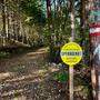 Aus Sicherheitsgründen wurde die Wanderung zur Geierwand zum befristeten, forstlichen Sperrgebiet erklärt