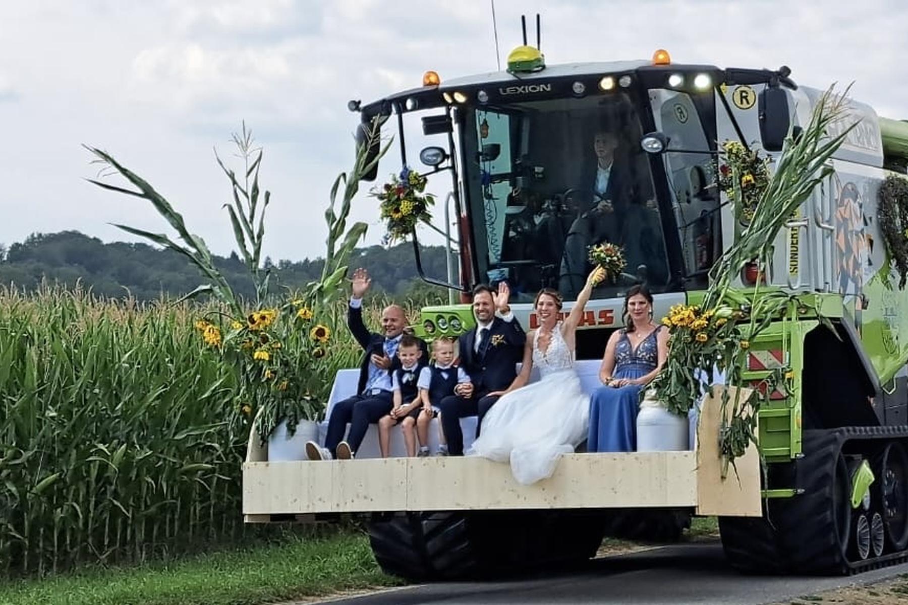 Antrag auf 6 Hektar großem Feld: Jetzt wurde geheiratet
