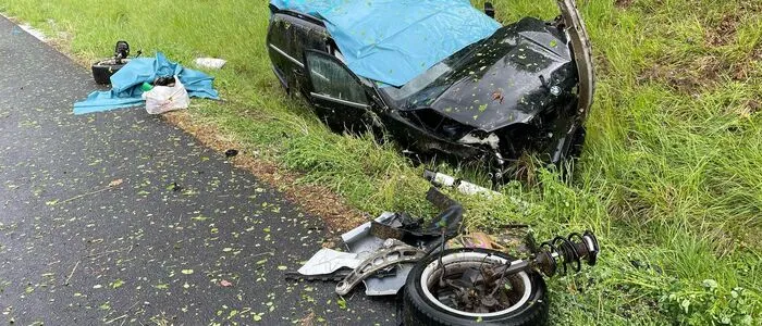 Donnerstagnachmittag ereignete sich ein schwerer Verkehrsunfall auf der A2 in Fahrtrichtung Graz