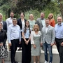 Machen sich stark für das erste Lehrlings-Speed-Dating (v.l.) Tony Ferk (LSD-Organisator), Gastgeber Isabella und Patrick Stoiser (Thermenhotel Stoiser), Bürgermeister Franz Jost (Obmann der Impulsregion Fürstenfeld), Christian Sommerbauer (WKO-Bezirksstellenobmann), Hotelkauffrau-Lehrling Lea Waldner, Simone Pfeiffer (WKO-Bezirksstellenleiterin), LAbg. Theresia Heil, Barbara Krancz (Thermenhotel Stoiser Personal-Managerin), LAbg. Patrick Derler, Gabriele Jahn (Geschäftsführerin Regionalentwicklung Oststeiermark) und Franz Kneißl (Geschäftsführer der Impulsregion Fürstenfeld)