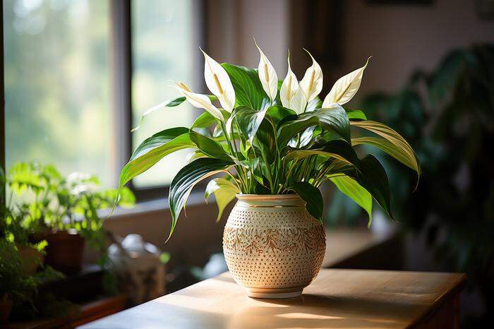 Genügsam: das Einblatt (Spathiphyllum)