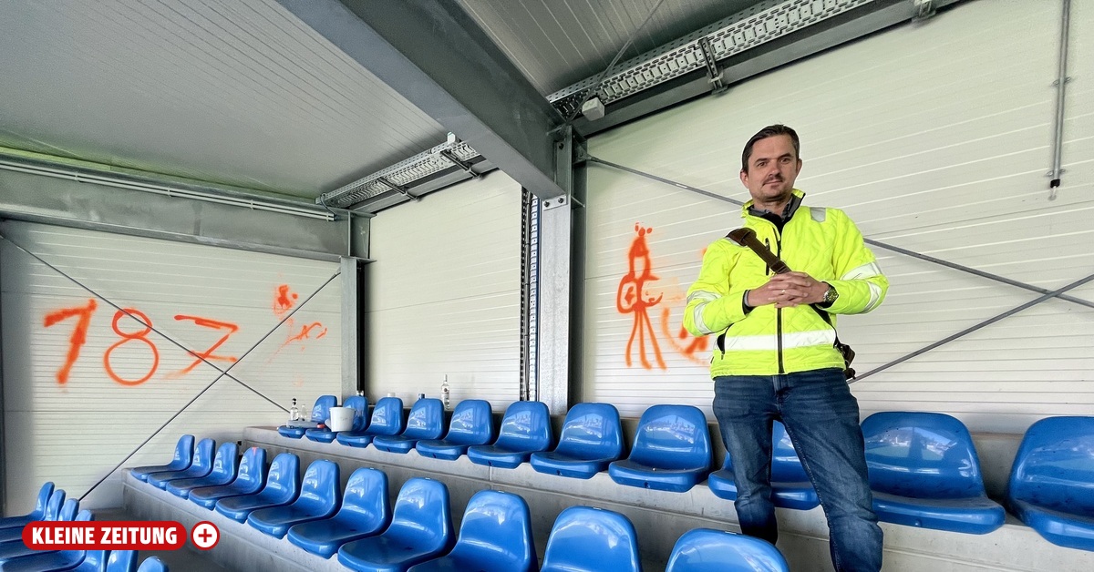 Sicherheitskameras wurden jungen Vandalen im Stadion Hartberg zum ...