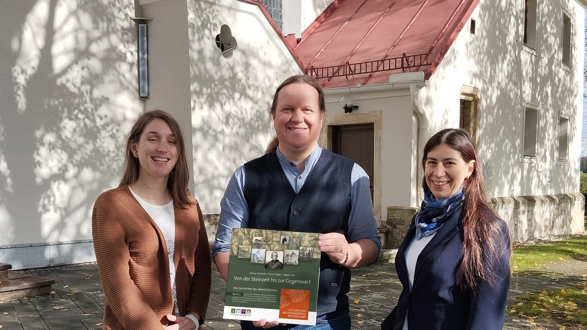 Andreas Salmhofer hat das Buch geschrieben. Kerstin Ziegler und Dagmar Ajtic haben ihn dabei unterstützt