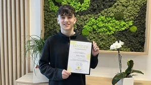 Julius Hofer besucht die vierte Klasse der HTL Pinkafeld für Bautechnik