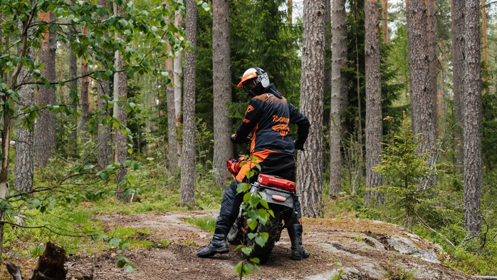 So gar nicht besinnliche Szenen spielten sich am 20. Dezember 2025 in einem Wald in  der Oststeiermark ab