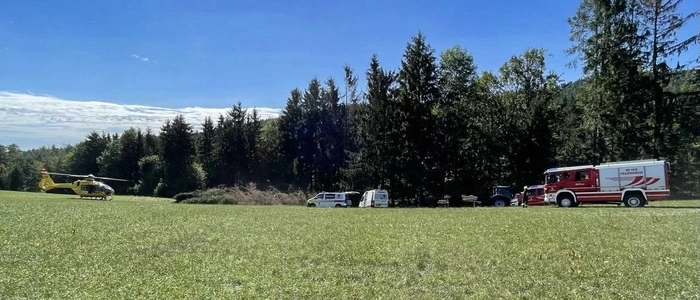 Der Sohn des Mannes beobachtete den Vorfall und verständigte die Rettungskräfte
