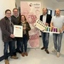v.l.: Christian Gratzer (Erfinder), René Buchart (Co-Geschäftsführer Cardbox Packaging), Martina Resch (Erfinderin), Hannes Schleich (Co-Geschäftsführer) und Martin Schantl (Entwickler)