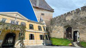 Sowohl das Schloss Uhlheim in Ilz, als auch das Schloss Klaffenau in Hartberg stehen zum Verkauf