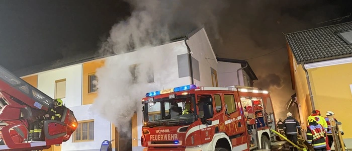 In einem ehemaligen Gasthaus in Rohr (Bezirk Güssing) kam es zum Großbrand
