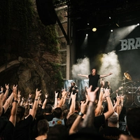 Die deutschen Powermetal-Veteranen „Brainstorm“ waren begeistert vom Grazer Publikum