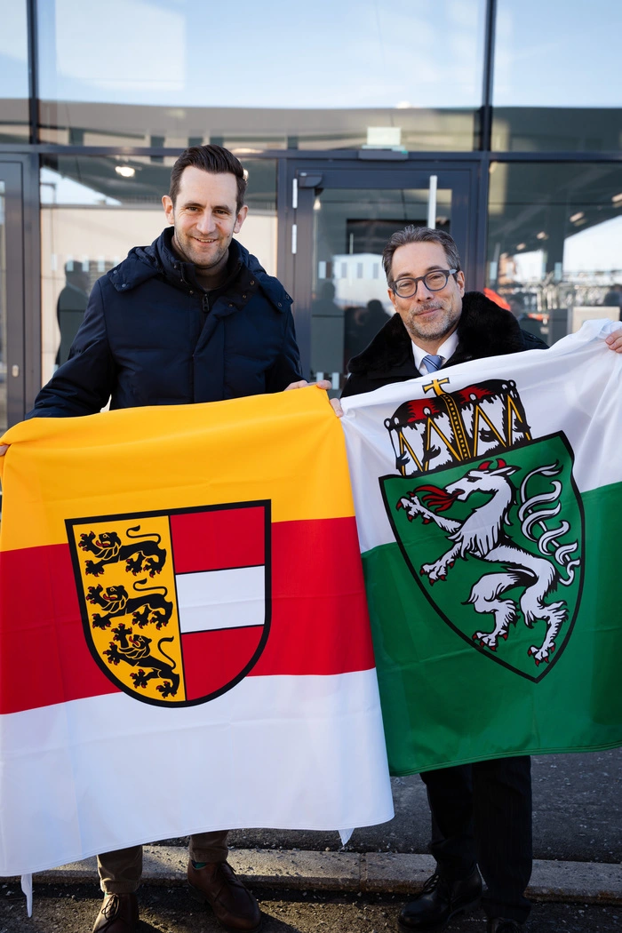 Klubobmann Lukas Schnitzer und sein Kärntner Amtskollege Markus Malle (beide ÖVP).