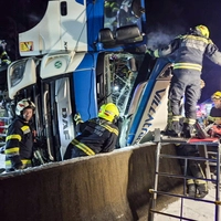 Einsatz auf der Südautobahn