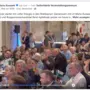 Screenshot vom Wahlkampfauftakt der Grazer FPÖ in der Seifenfabrik, der im Internet gestreamt worden ist