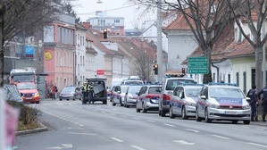 Einsatz in der Moserhofgasse