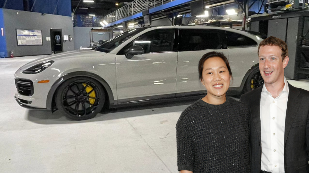 Zuckerberg entwarf den Porsche Cayenne Minivan für seine Frau Priscilla 