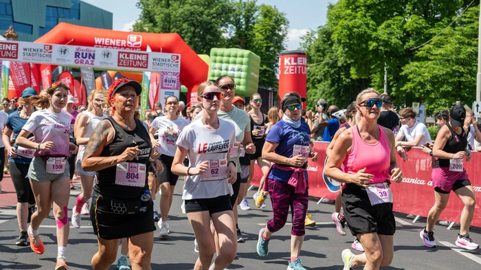 Frauenpower beim „Ladies Run“ in Graz