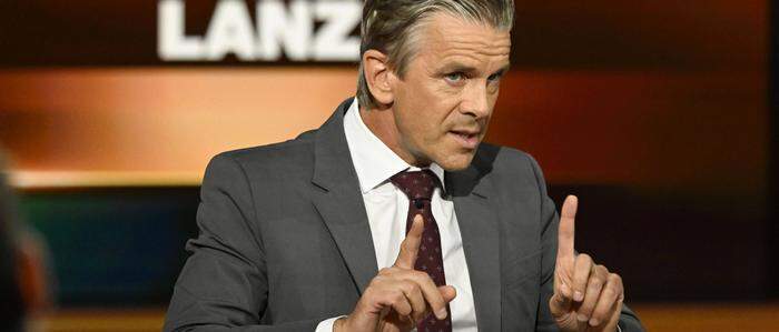 Markus Lanz in seiner Talkshow