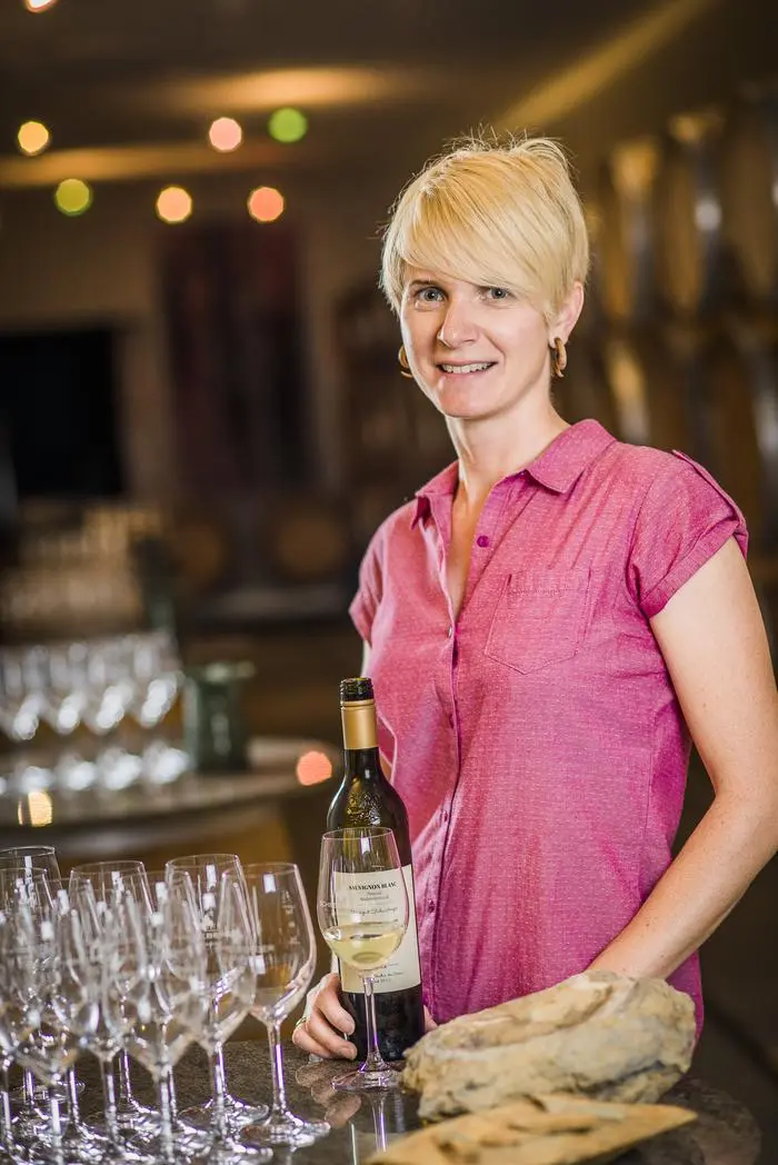 Weinbäuerin Sarina Schneeberger