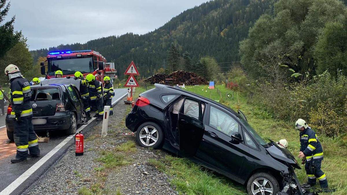 Die B 97 war rund eine Stunde lang gesperrt