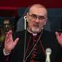 Der Lateinische Patriarch von Jerusalem, Pierbattista Pizzaballa, steht der katholischen Gemeinde im Heiligen Land vor
