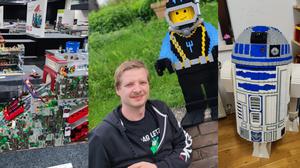 Stefan Königshofer ist der Hauptorganisator der privaten Lego-Ausstellung