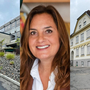 Irene Weindorfer spricht von keiner leichten Entscheidung die Leitung der VS Ehrenhausen (l.) abzugeben, künftig konzentriert sie sich ausschließlich auf die VS Retznei (r.)