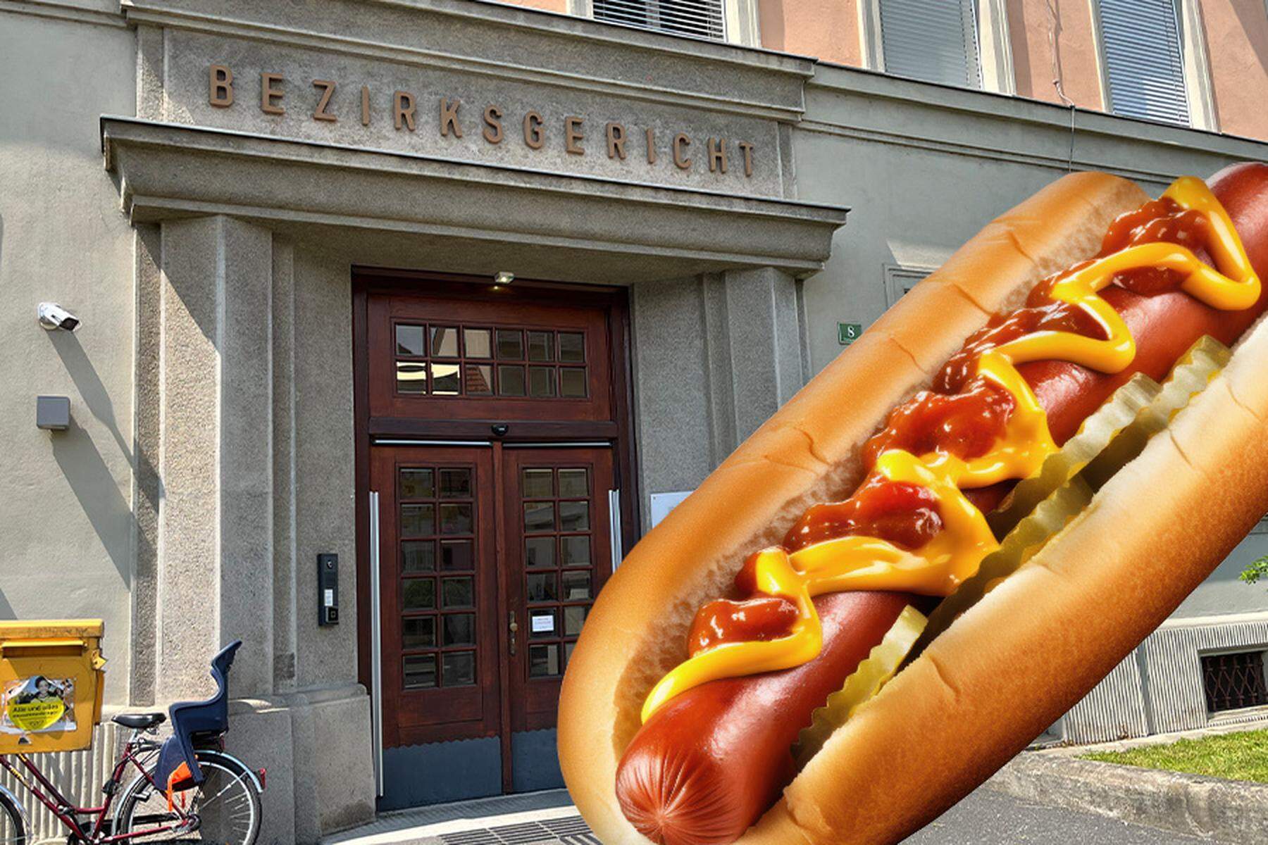 Bezirksgericht Leibnitz: Angeklagter Wirt: „Sie hat mir ein Hot Dog ins Gesicht geworfen“