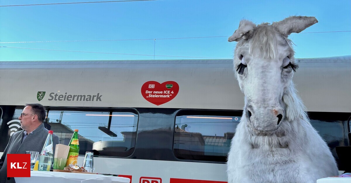 Grazer-Hauptbahnhof-Klagenfurter-Pferd-crashte-die-Zugtaufe-des-Steiermark-ICE