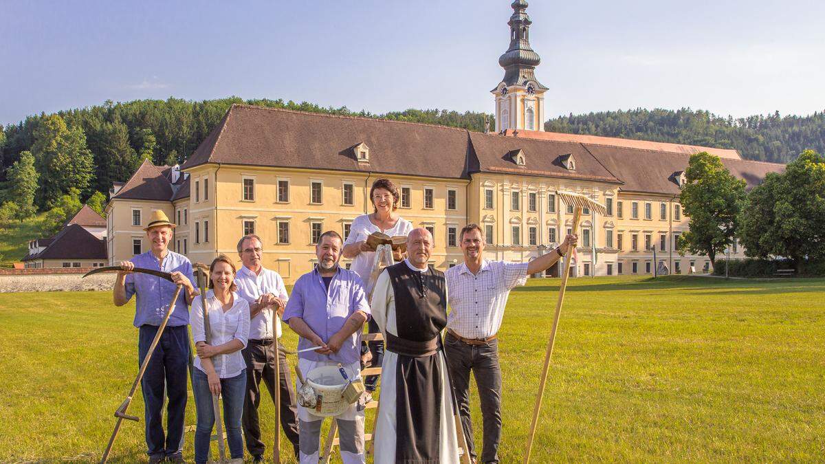 Am Tag des Denkmals dreht sich im Stift Rein alles um das „Kalklöschen“