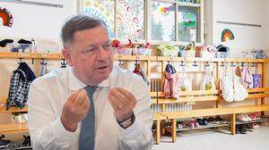 Bildungslandesrat Werner Amon will mehr Geld vom Bund, für Unterstützung in Kindergärten und Schulen