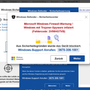 Vorsicht bei gefälschten Microsoft-Sicherheitsmeldungen!