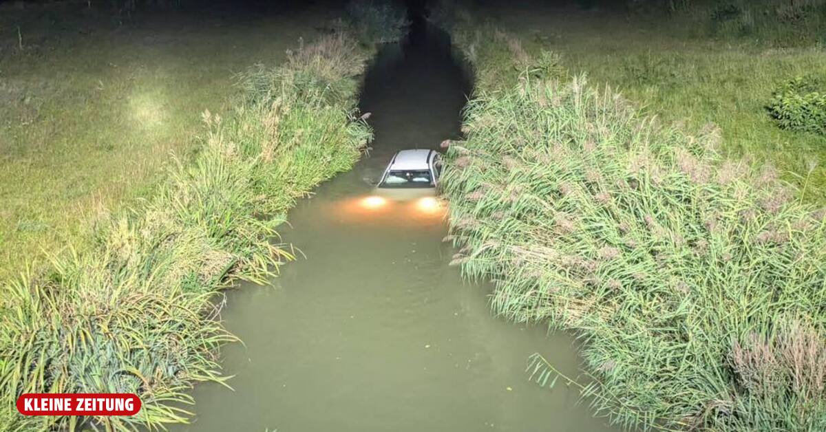 Satnav led women across vegetable patch, then car crashed into stream