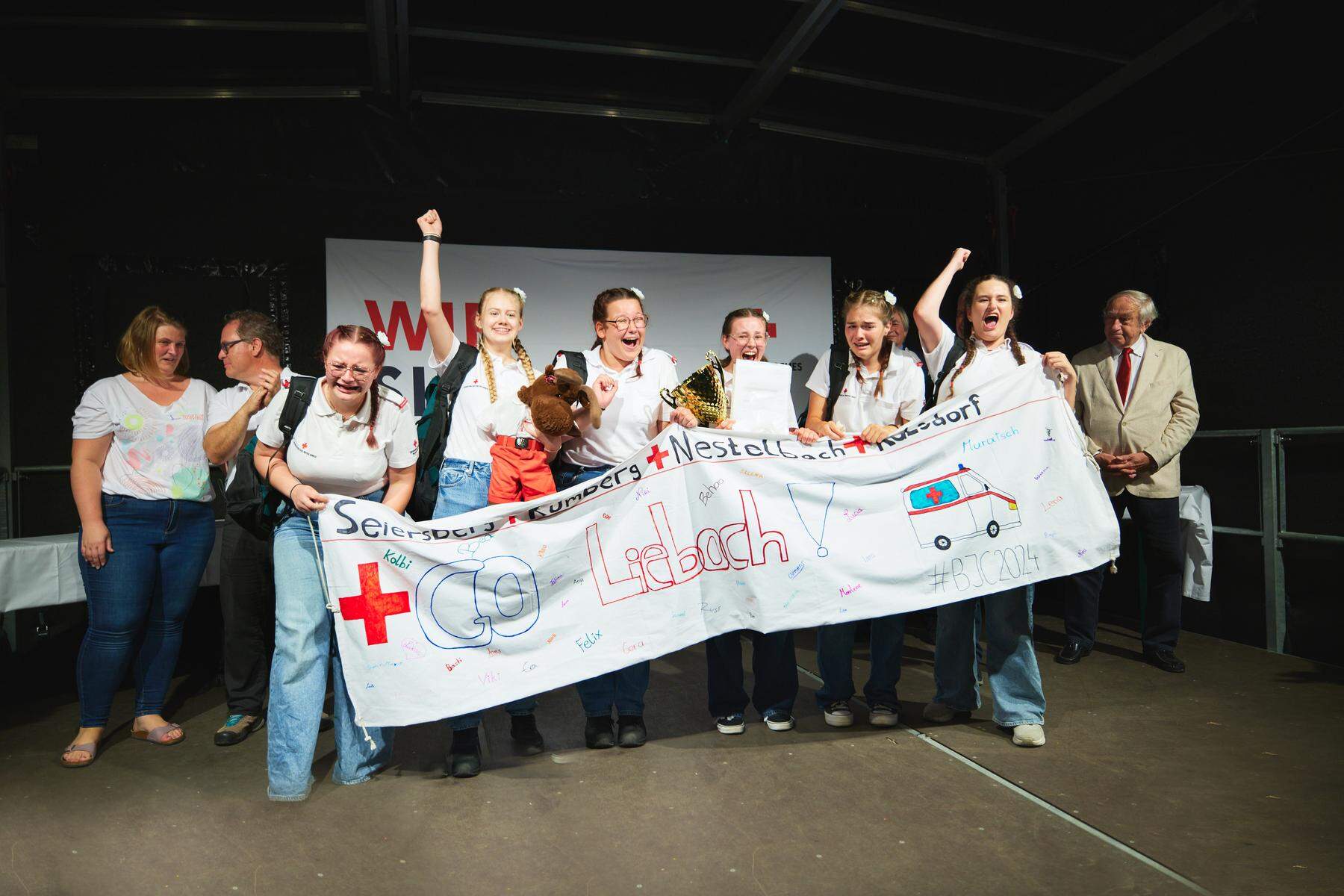 Jugendrotkreuz-Bundesbewerb: Die strahlenden Siegerinnen kommen aus Lieboch