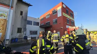 Mehrere Feuerwehren waren im Einsatz, darunter die FF Kalsdorf