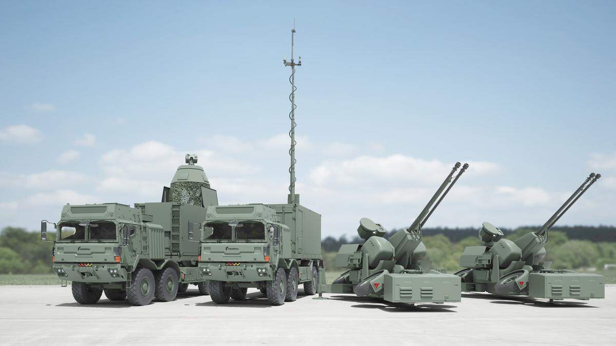 Das „Skyguard-System“ von Rheinmetall